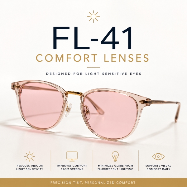 FL-41 therapeutic lens filter